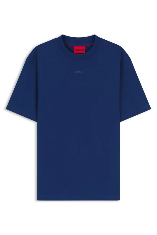 HUGO Relaxed-fit T-Shirt Mit Zentralem Logo-Detail
