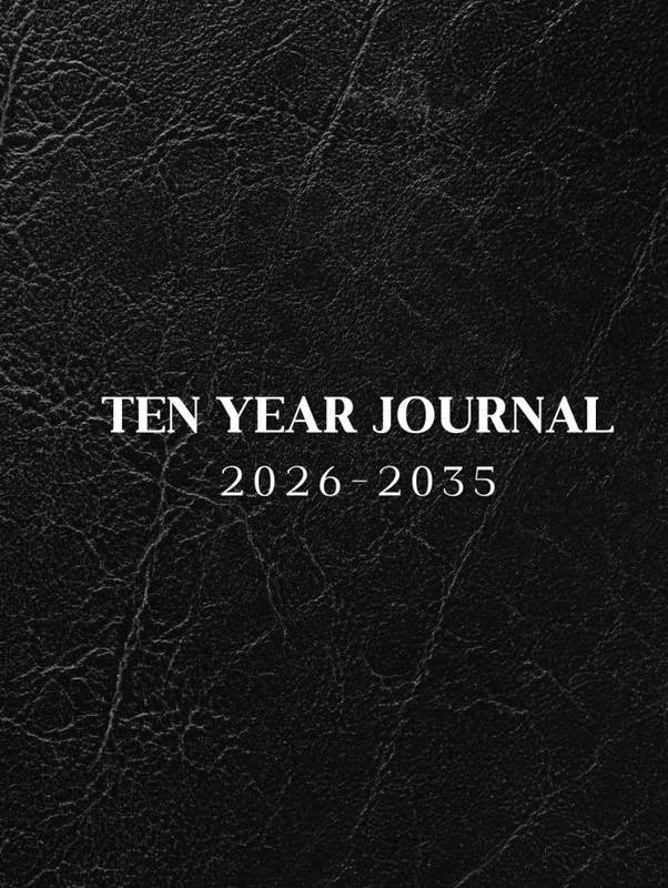 10 Year Journal 2026-2035: Self-Help for Personal Growth