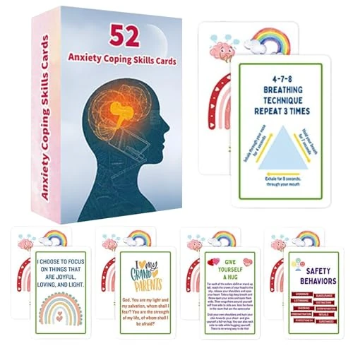 Chaies Anger Management Cards - 52 Coping Deck for Home & School - Image 1