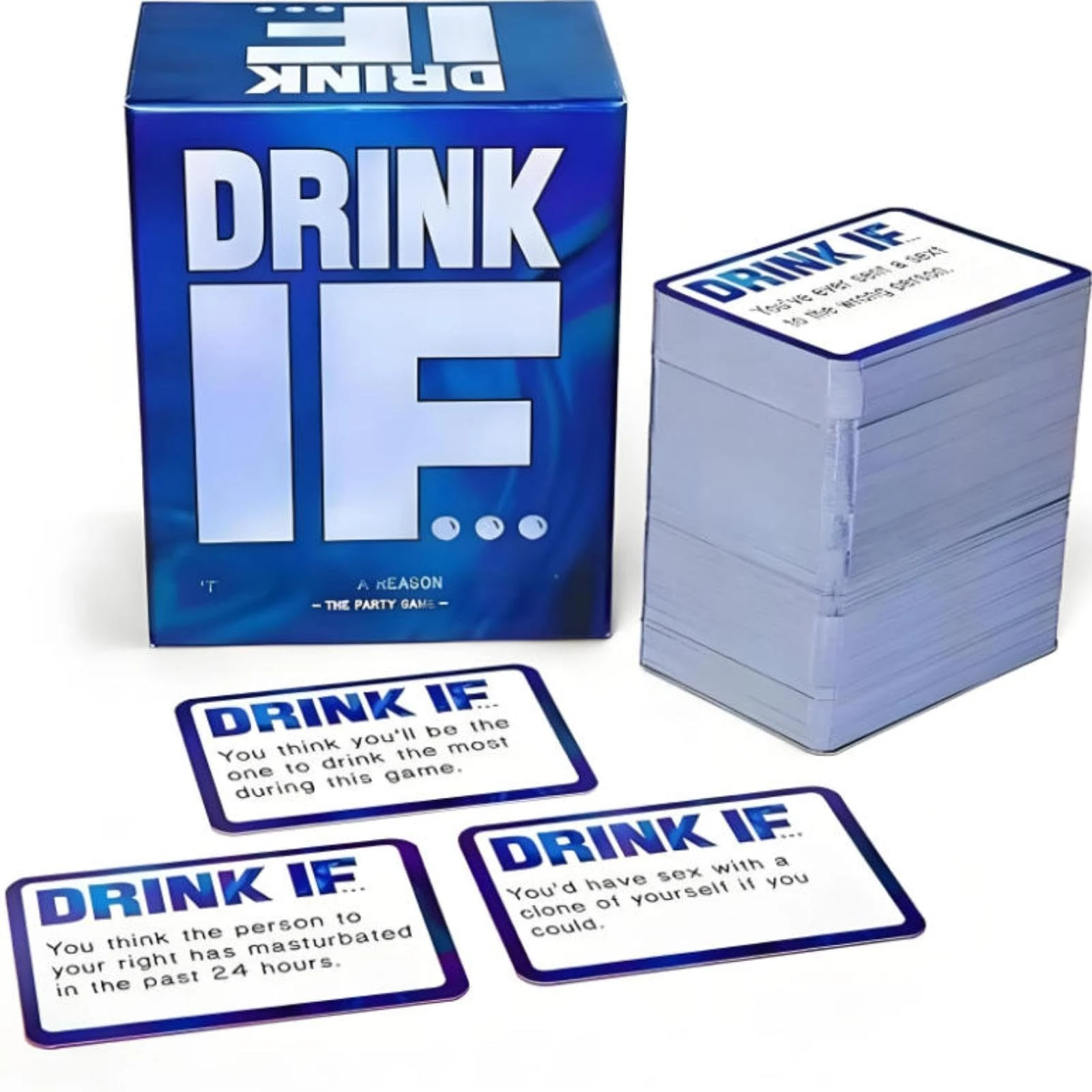 Drink IF Adult Drinking Party Game - 600 Hilarious Questions for Friends & Family to get You Buzzed & Drunk Card Game for Ice Breakers, Fun Parties & Board Games Night
