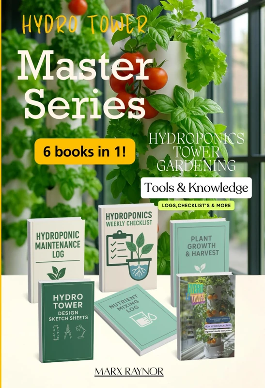 The Hydro Tower Master Series: Hydroponic Gardening Handbook (The Hydroponic Gardener’s Handbook Series The Future of Indoor & Outdoor Tower Gardening)