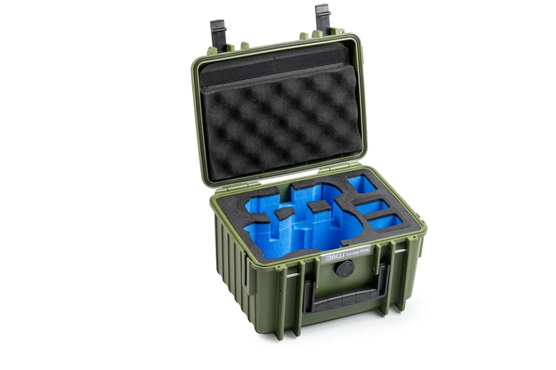 B&W International Outdoor 2000 (PP.66) Bronze Green - for DJI Mini 5 Pro - Waterproof (IP67), Dustproof, Shockproof, Extremely Robust
