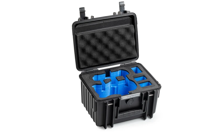 B&W International Outdoor 2000 (PP.66) Black - for DJI Mini 5 Pro - Waterproof (IP67), Dustproof, Shockproof, Extremely Robust