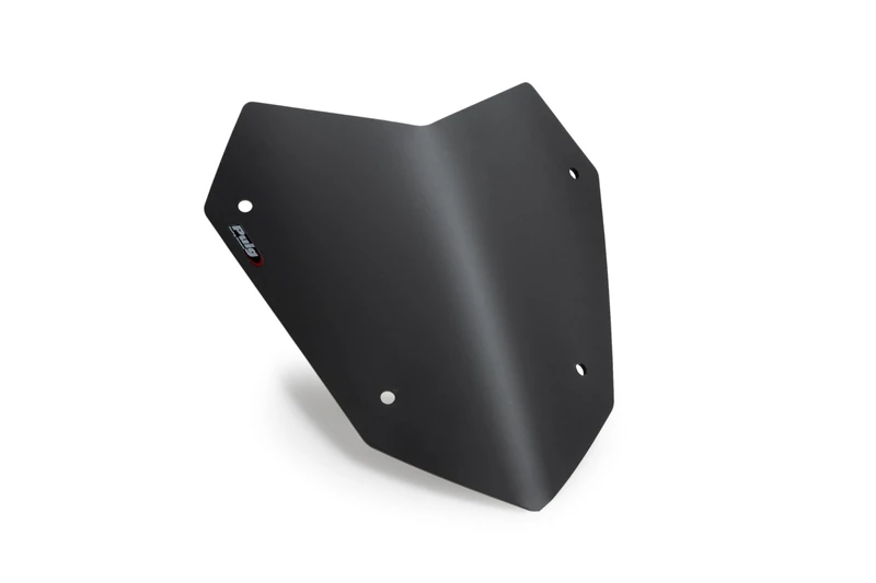 Puig 22571J V-Tech Line Sport Screen with advanced aerodynamic design, rounded safety profile, UV resistance, and sporty style for greater stability and performance, Matte Black - Image 1