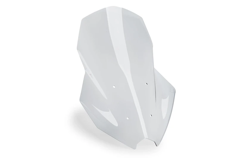 Puig 22407W V-Tech Line Touring Screen with advanced aerodynamic design, rounded safety profile, UV protection, and large surface for maximum coverage and riding comfort, Clear