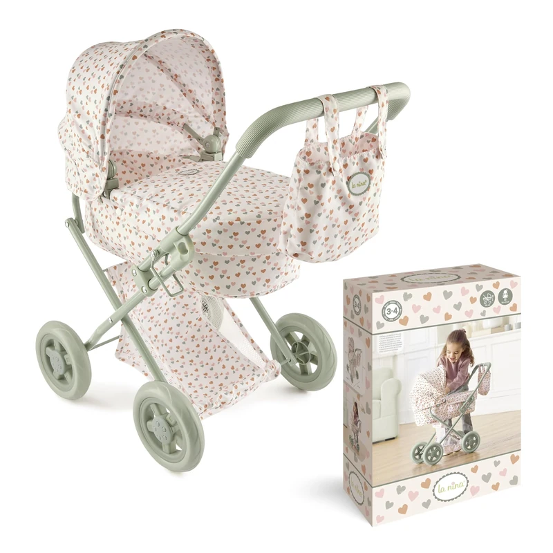 La Nina Cuckoo with Wheels for dolls, Recommended from +2 years old