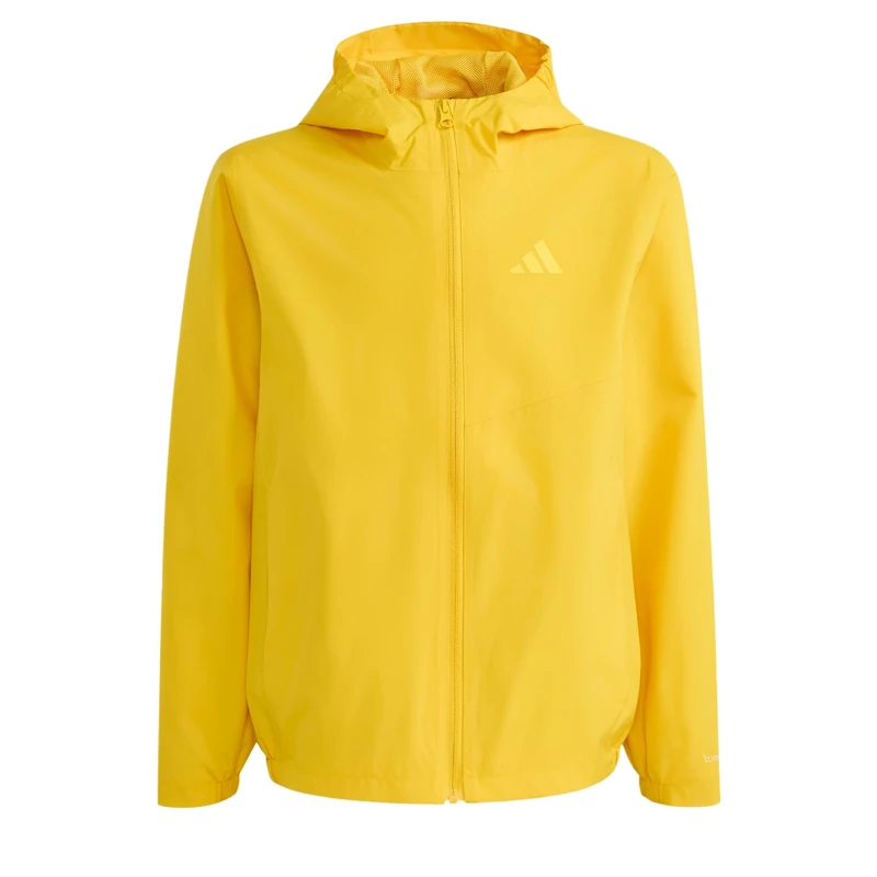 adidas Unisex Kids Terrex Kids Multi 2 Layer Climaproof Rain Coat, utility yellow, 11-12 Years