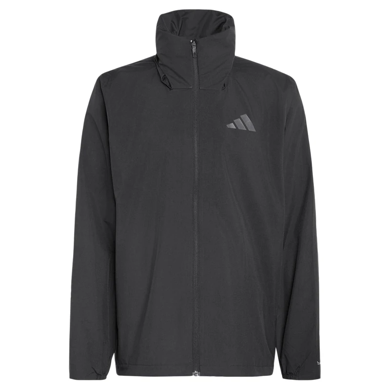 adidas Men's Terrex Multi Essentials 2 Layer Rain Coat, black, M