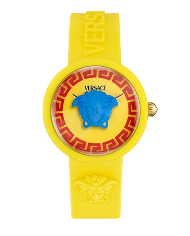 Versace Unisex Kid's Analogue Swiss Quartz Watch with Silicone Strap VE9200425 - Image 1