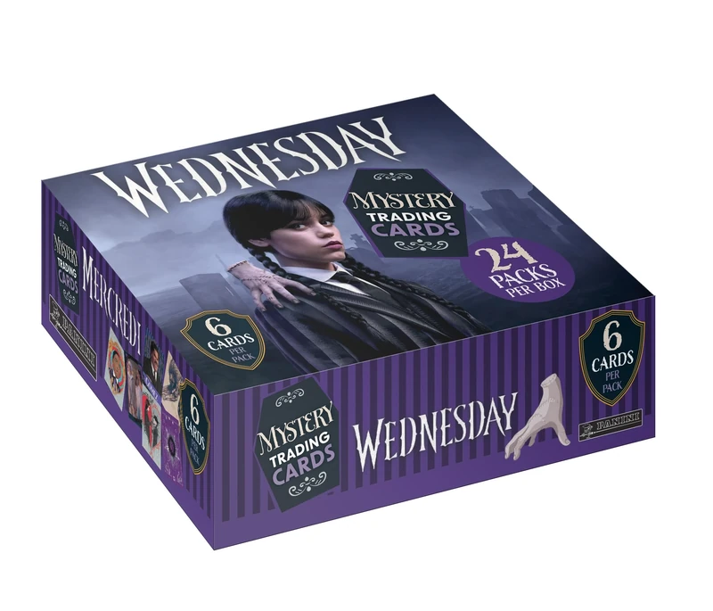 Panini Wednesday Trading Cards - Mystere Box of 24 Sleeves