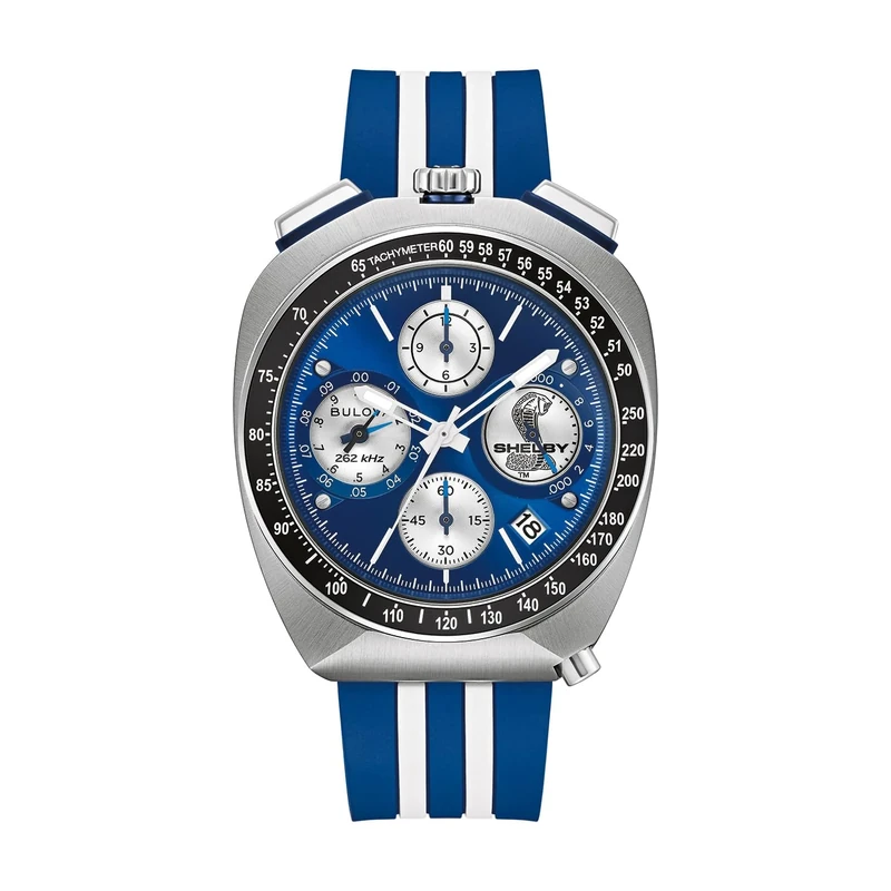 Bulova Men Chronograph Quartz Watch Shelby Racer Limited Edition - Image 1