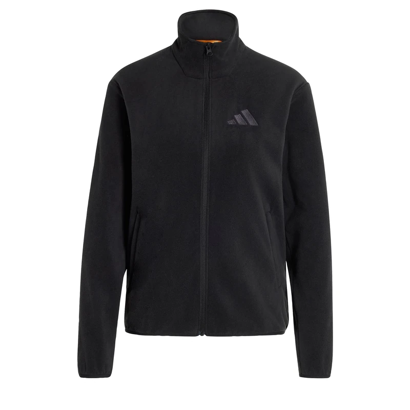 adidas Women's Terrex Multi Essentials Full Zip Fleece Sweatshirt, black/black, M