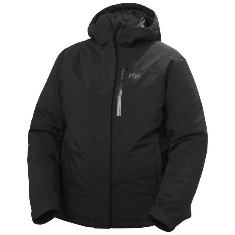 Helly Hansen Women's W Snowplay Plus Jacket, Black, 1X