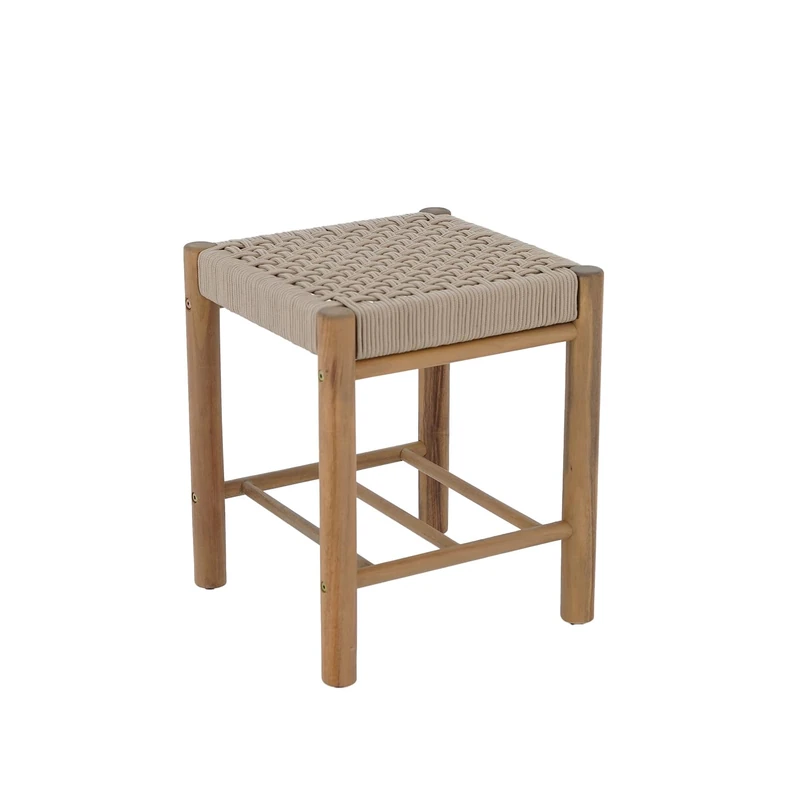 BAÏTA AVI bench beige rope