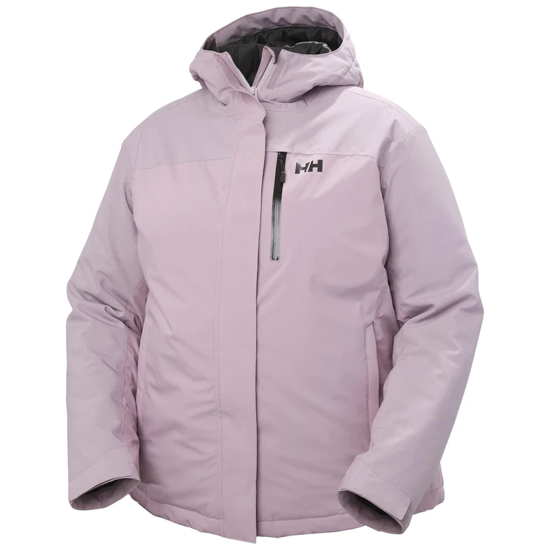 Helly Hansen Women's W Snowplay Plus Jacket, Purple Clay, 2X