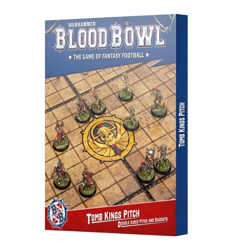 Games Workshop - Blood Bowl: Tomb Kings Team Pitch & Dugouts
