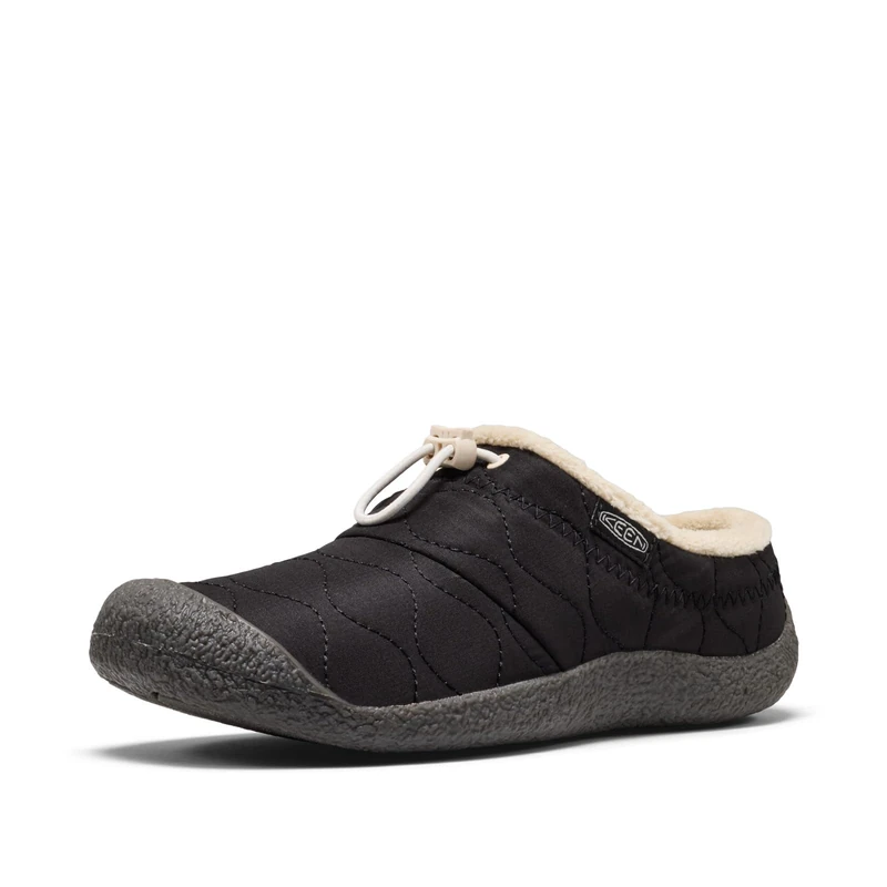 KEEN Women's Howser 3 Slide Slippers, Black Quilted, 5
