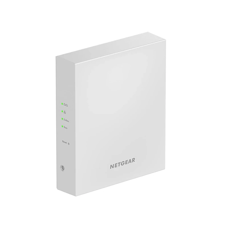 NETGEAR Insight Managed PoE+ Wall Plate Access Point (WAX610W) - Dual-Band WiFi 6 AX1800 - Covers Up to 1,000 sq. ft., 200 Client Devices - Small Size - WPA3 – Power Adapter not Included