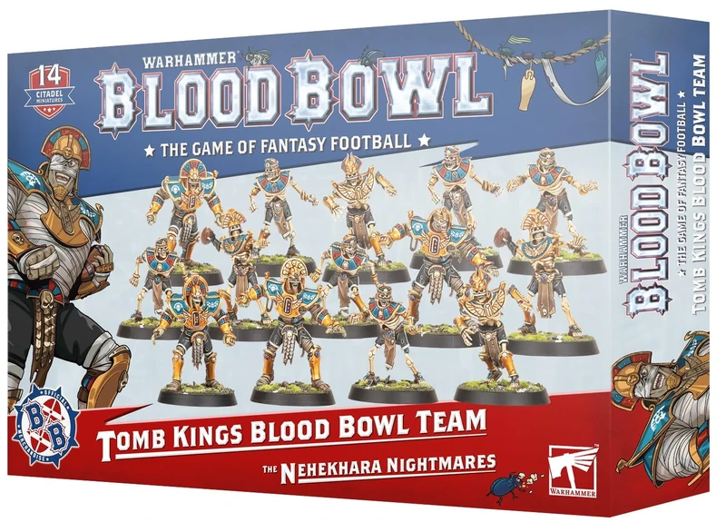 Games Workshop - Blood Bowl: Tomb Kings Team - The Nehekhara Nightmares