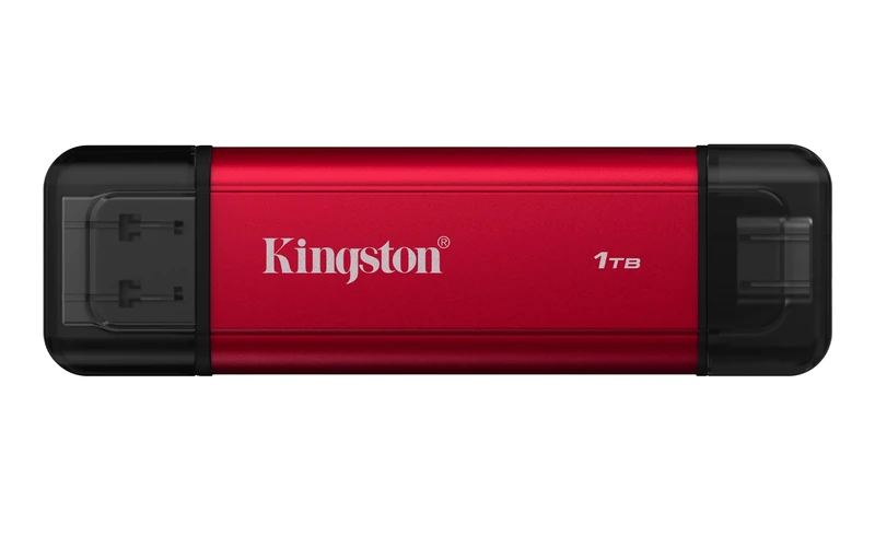 Kingston Dual Portable SSD 1TB Dual USB-A/C Up to 1050MB/s USB 3.2 Gen 2 - SPSD/1TB