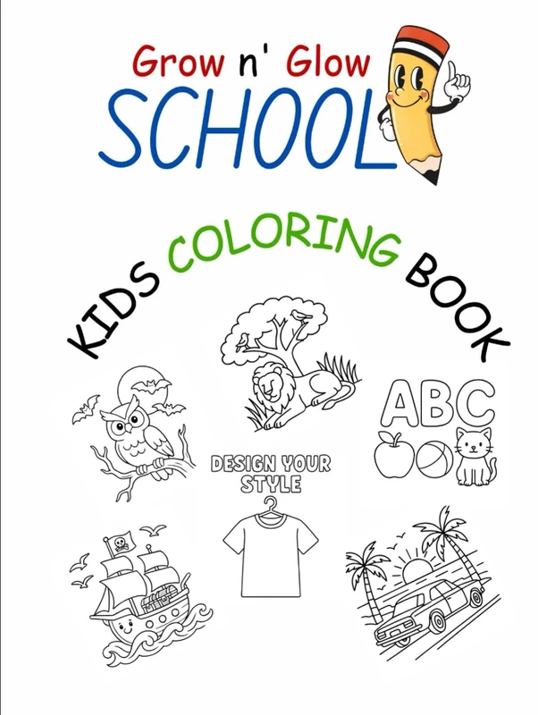 Coloring Book: Kids Coloring Book - Image 1