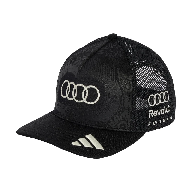 adidas Unisex Audi Revolut F1 Team Mexico Driver Cap, Black, L-XL