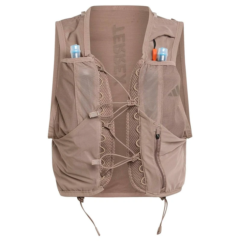 adidas Unisex Terrex Xperior Trail Running Vest 2.5L Backpack, trace brown, S