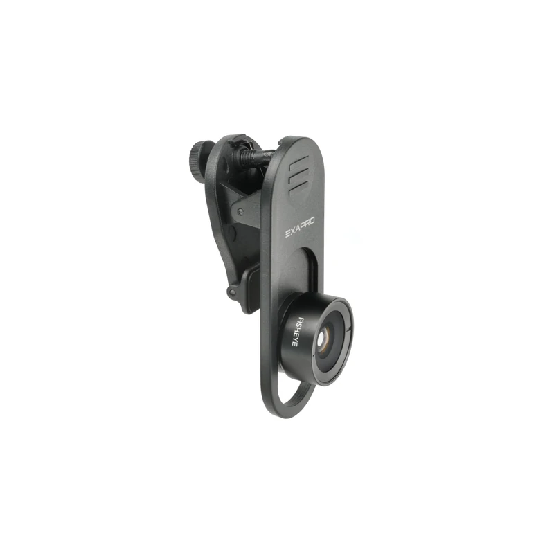 EXAPRO Clip Lens Fisheye, 210°Angle of View, for iPhone, Samsung Galaxy, Google Pixel, Android, EXP-CLFE