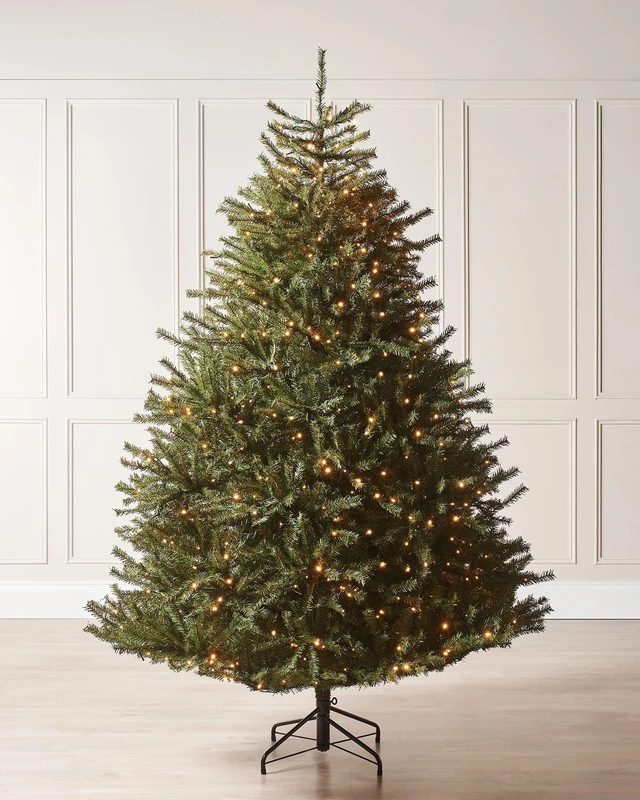 Pre-Lit Foxtail Pine Christmas Tree, 8 ft