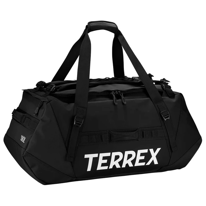 adidas Unisex Terrex Xperior Expedition Duffel 100L Duffel_Bag, Black, One Size