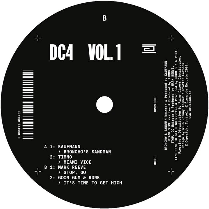 DC4 Vol. 1 (Various Artists) [Vinyl LP] [VINYL]