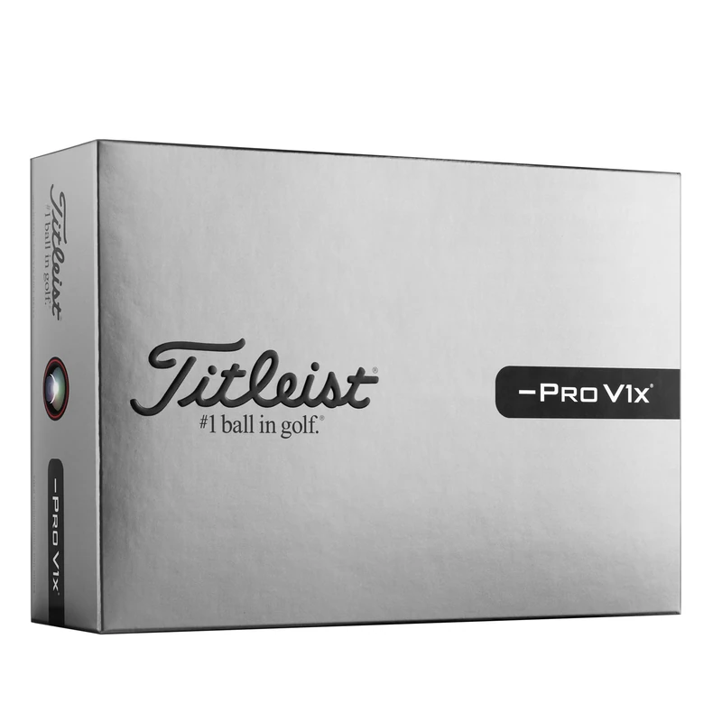 Titleist Pro V1x Left Dash Golf Ball, Pack of 12, White, Numbers 1-4