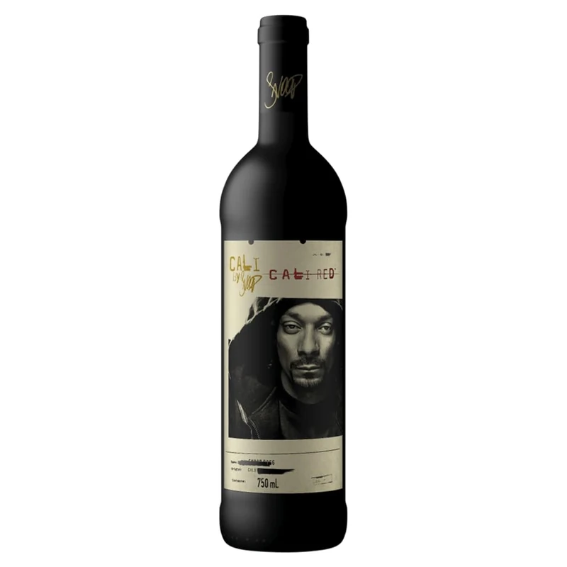 Cali By Snoop - Red Wine from California - Red Wine - 75cl Bottles, packaging and alcohol content may vary (Pack of 6)