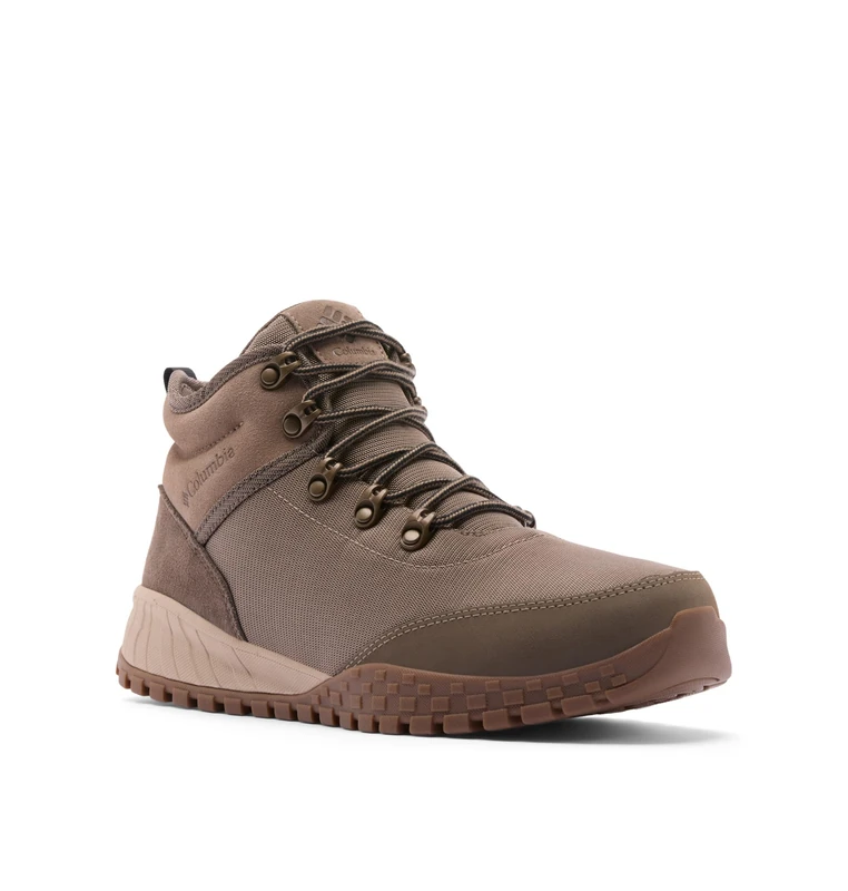 Columbia Men's Fairbanks Mid, Mid Rise Winter Sneakers, Wet Sand/Mud, 11 Regular