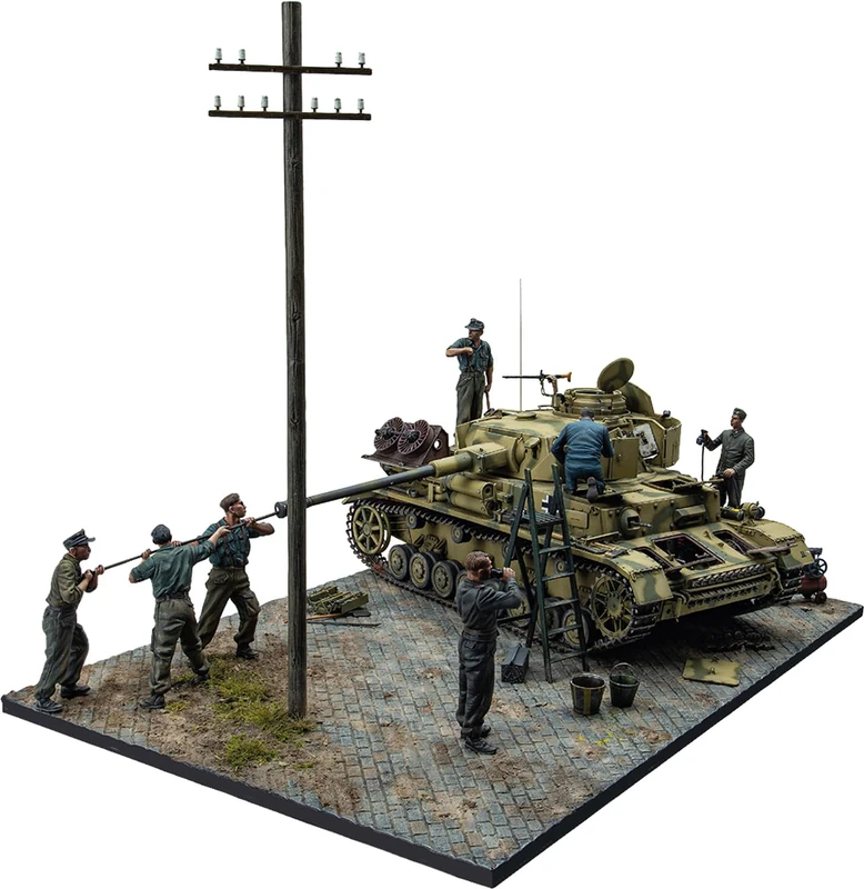 Miniart 1:35 - Kursk 1943 Pz. Kpfw. IV Field Repair Big Set