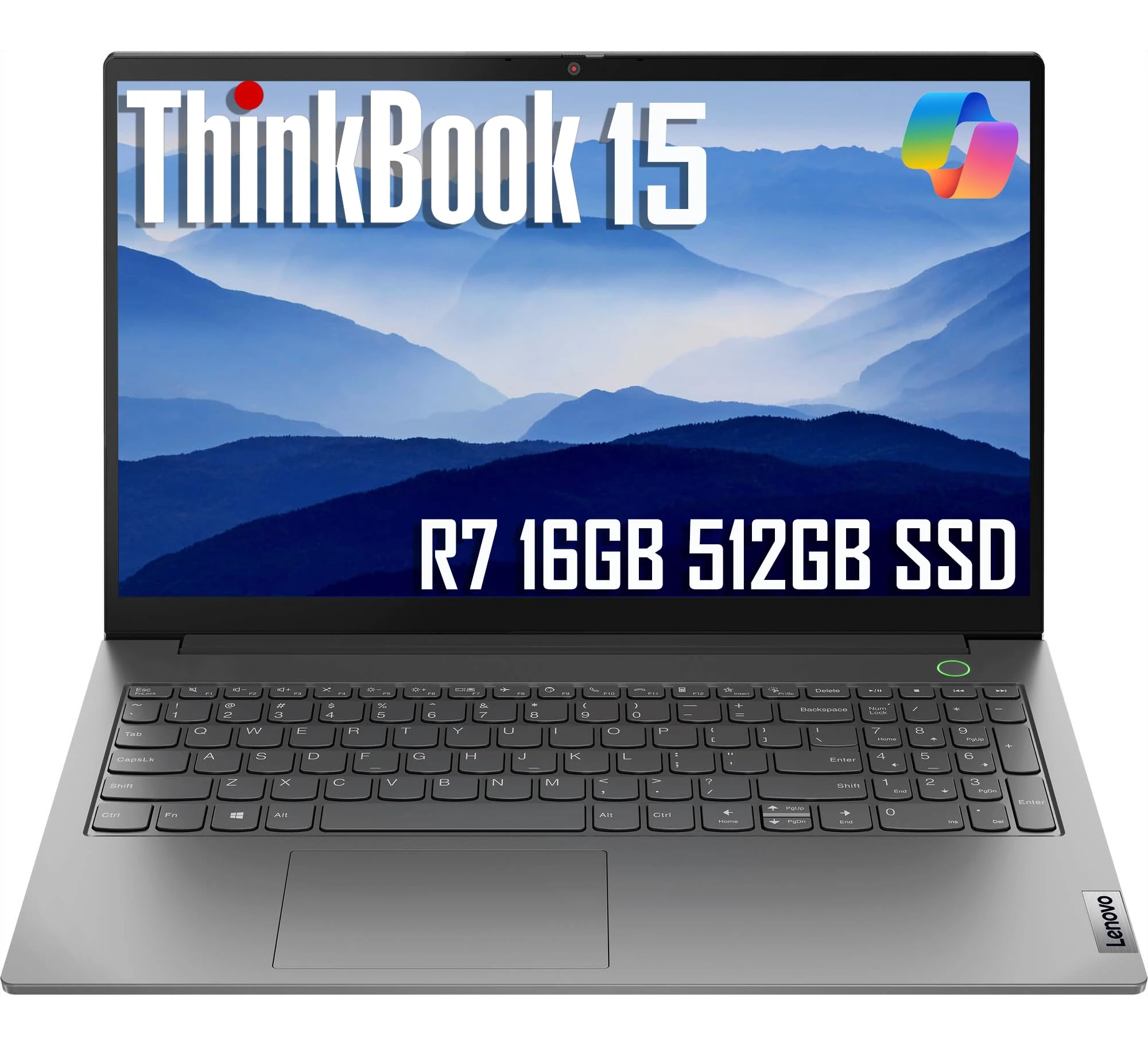 Lenovo ThinkBook 15 Gen 4 Business Laptop (15.6" FHD Anti-Glare, 16GB RAM, 512GB SSD, AMD Ryzen 7 5825U (> Intel i7-1165G7)) Fingerprint, Military Grade, FHD Webcam w/Shutter, Ethernet, Win 11 Pro