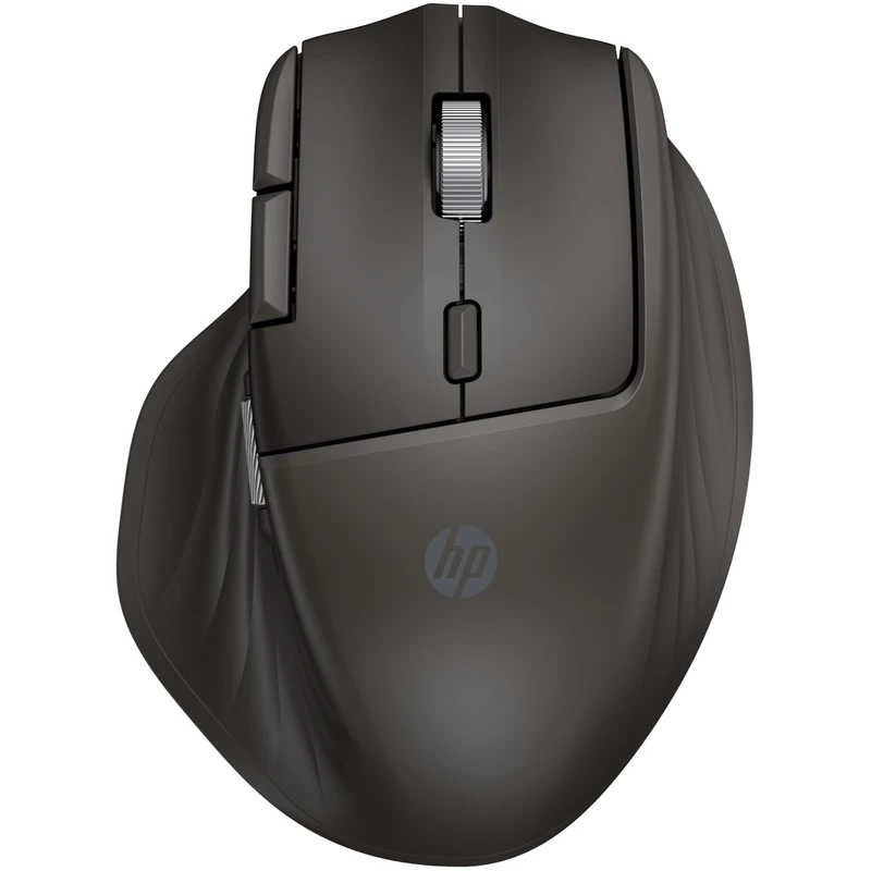 HP 780M Ergonomic Wireless Mouse with Ultra-Fast Scrolling | Ultra-Fast Rechargeable Supercapacitor | 6K DPI | Bluetooth & Wireless | Side Scroll Wheel | Multi Device | Compatible with Windows & Mac