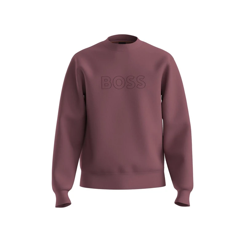 BOSS We_Logo 10281407 Men's Sweatshirt - Medium Red S