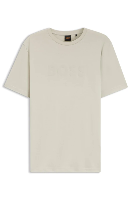 BOSS Te_Logo Cotton T-Shirt - Men's Fashion