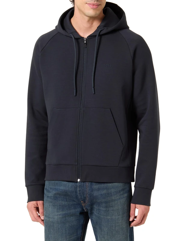 BOSS Men's Sweatshirt, 402 dark blue, 4XL