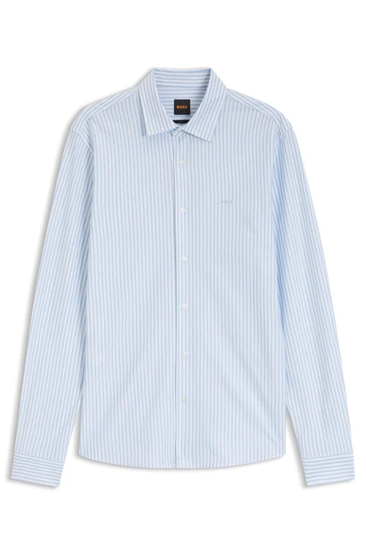 BOSS Men's Mysoft_2_m 10260281 01 Shirt, 461open Blue, XL