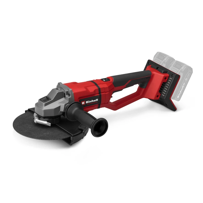 Einhell Professional Cordless Angle Grinder TP-AG 36/230-22 Li BL - Solo Power X-Change (36 V, 2200 W, 230 mm disc Diameter, 70 mm Cutting Depth, brushless, Without Cutting disc, Without Battery)