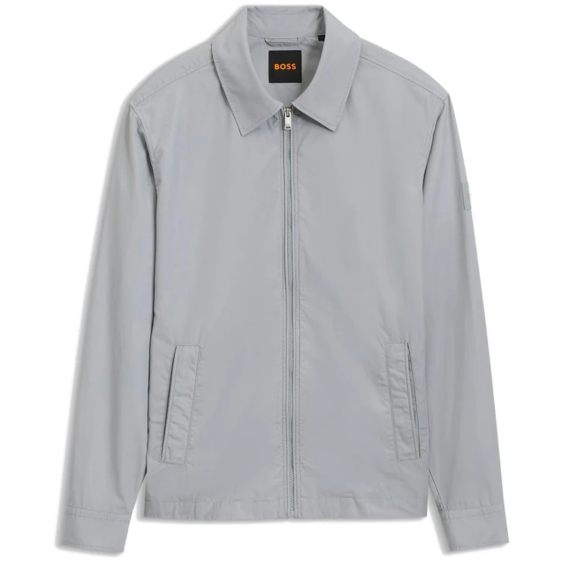 BOSS Men's Shirt, 084open Grey, L