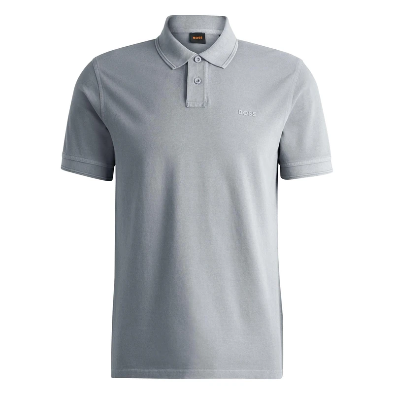 BOSS Men's Prime 10256692 01 Polo, 084open Grey, XL