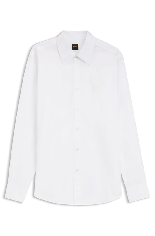 BOSS Men's Ricoplus_m 10279525 01 Shirt, 100White, XXL