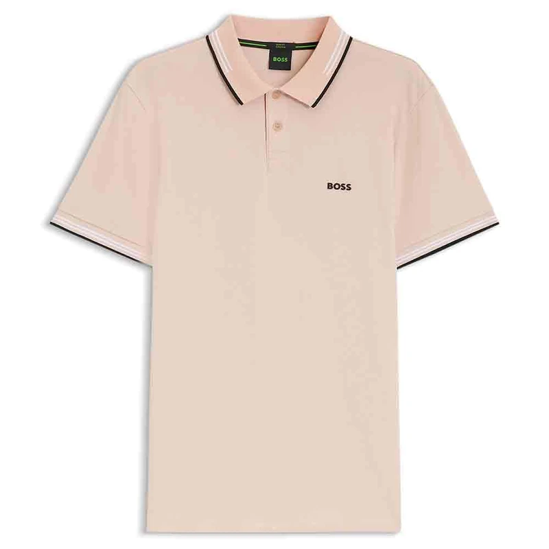 BOSS Men's Paul 10255848 01 Polo, 836light/pastel Orange, XXL - Image 1