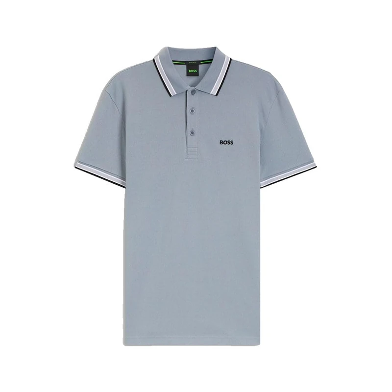 BOSS Men's Polo Shirt, 025 Dark Grey, M