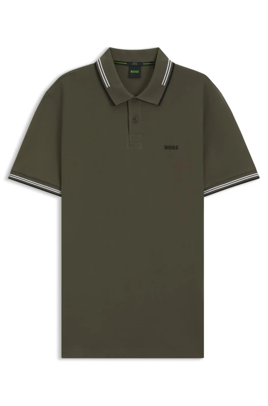 BOSS Men's Paul 10255848 01 Polo, 398open Green, S
