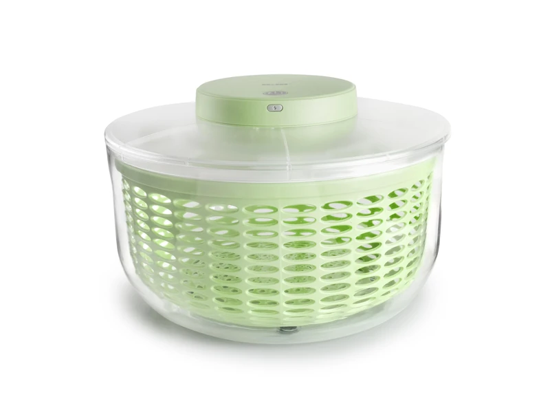 IBILI - Spin 6 Lt Electric Spinner, Electric Salad and Vegetable Spinner, USB Rechargeable, Fast Drying