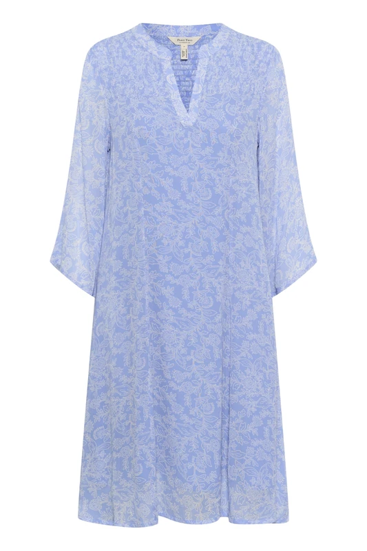 Part Two Women's Elkapw Dress, Blue Flower Wallpaper, 18 - Image 1